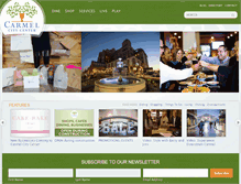 Tablet Screenshot of carmelcitycenter.com